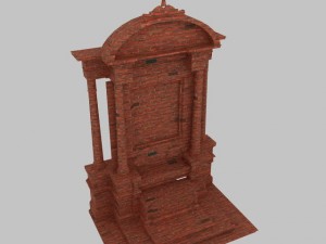 church altar 3D Модель