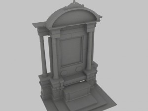 church altar 3D Модель