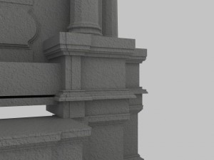 church altar 3D Модель