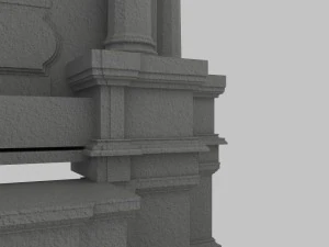 church altar 3D Model