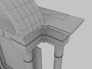 church altar 3D Модель