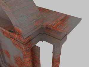 church altar 3D Model