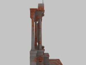 church altar 3D Model