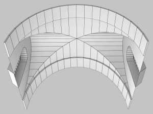 cross vault 3D 模型