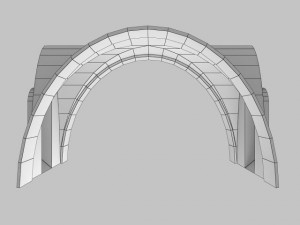 cross vault 3D 模型