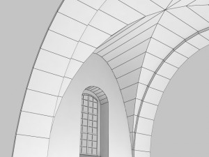cross vault 3D 模型