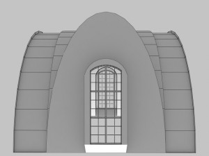 cross vault 3D 模型