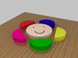 nursery furniture set 3D Model