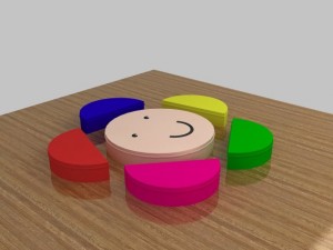 nursery furniture set 3D Model