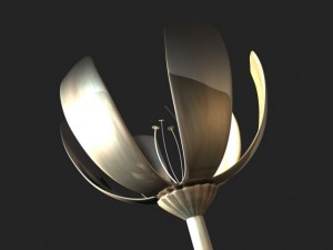 argentina buenos aires solar flower Model 3D