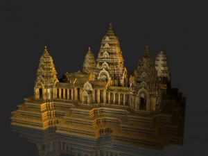 cambodia angkor wat Model 3D