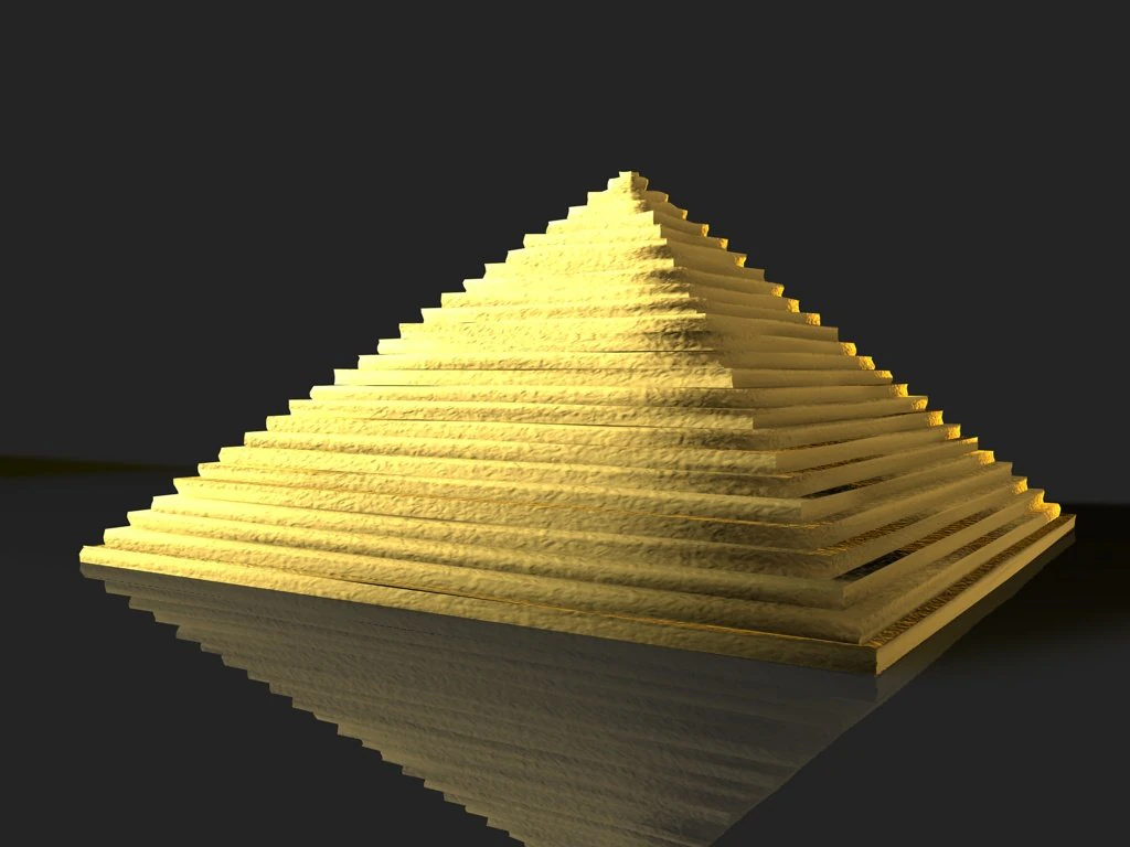 egypt cairo pyramid 3D Model .c4d .max .obj .3ds .fbx .stl .blend