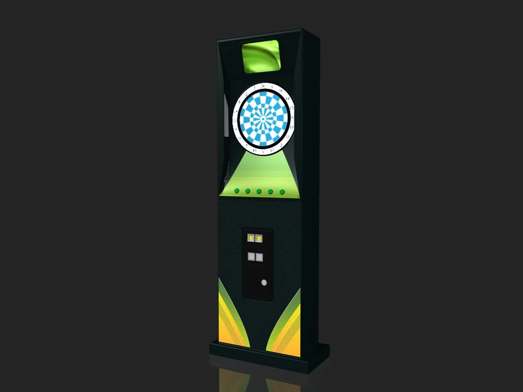 dart machine 6 3D Model .c4d .max .obj .3ds .fbx .stl .blend 