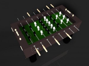 football table 1 Model 3D