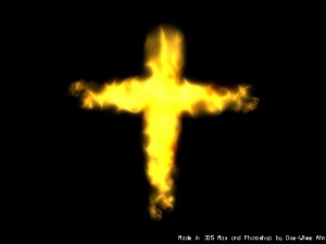 fiery cross 3D-Modell