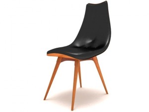 dining chair 3D 模型