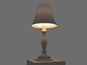 настольная лампа 3D Модель