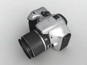 canon eos 300d 3D Модель