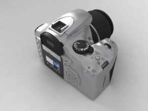 canon eos 300d 3D Модель