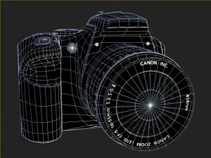canon eos 300d 3D Model