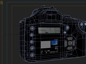 canon eos 300d 3D Модель