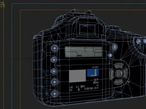 canon eos 300d 3D Model