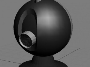 genius web cam 3D 模型
