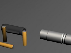 flashlight Model 3D