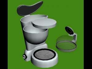 coffemaker 3D मॉडल