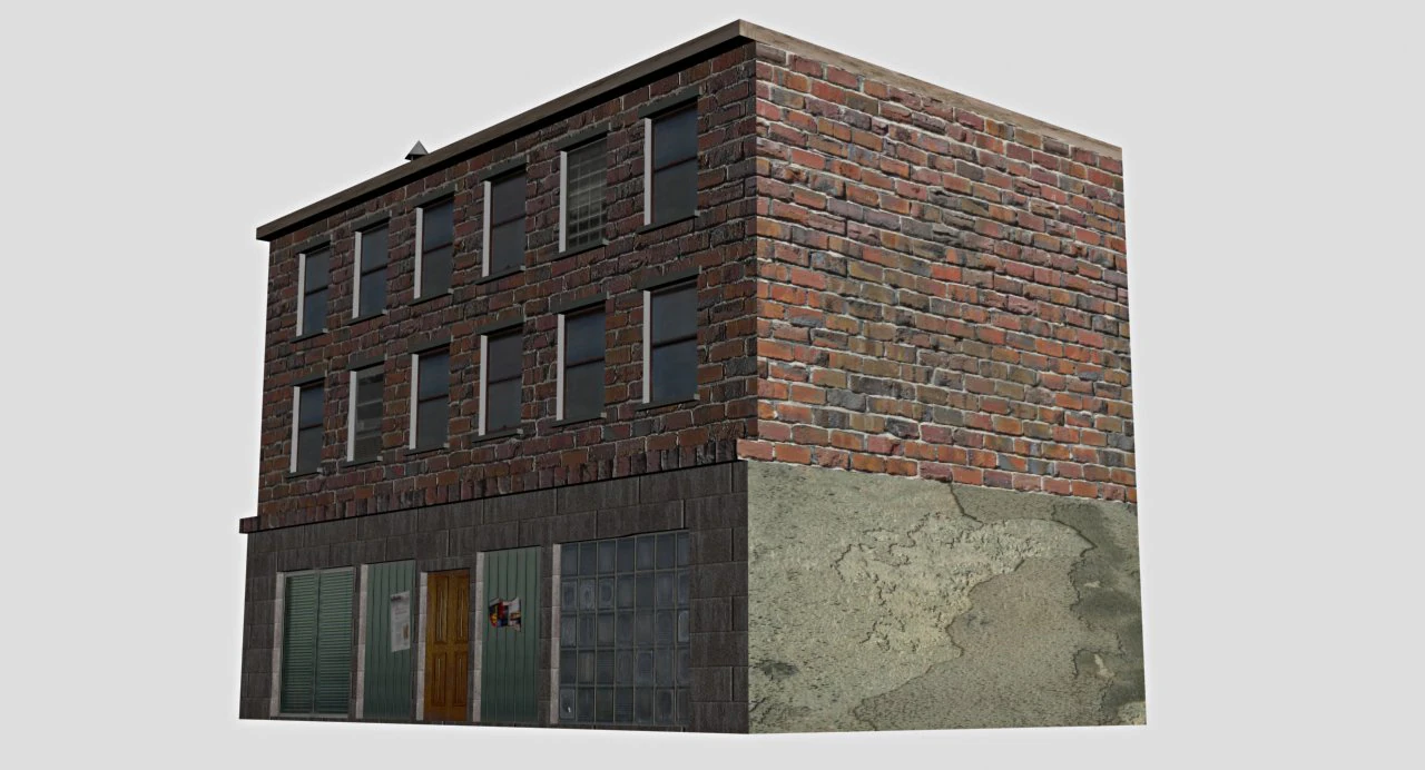 house building 3D Model .c4d .max .obj .3ds .fbx .stl .blend 