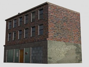 house building Modello 3D