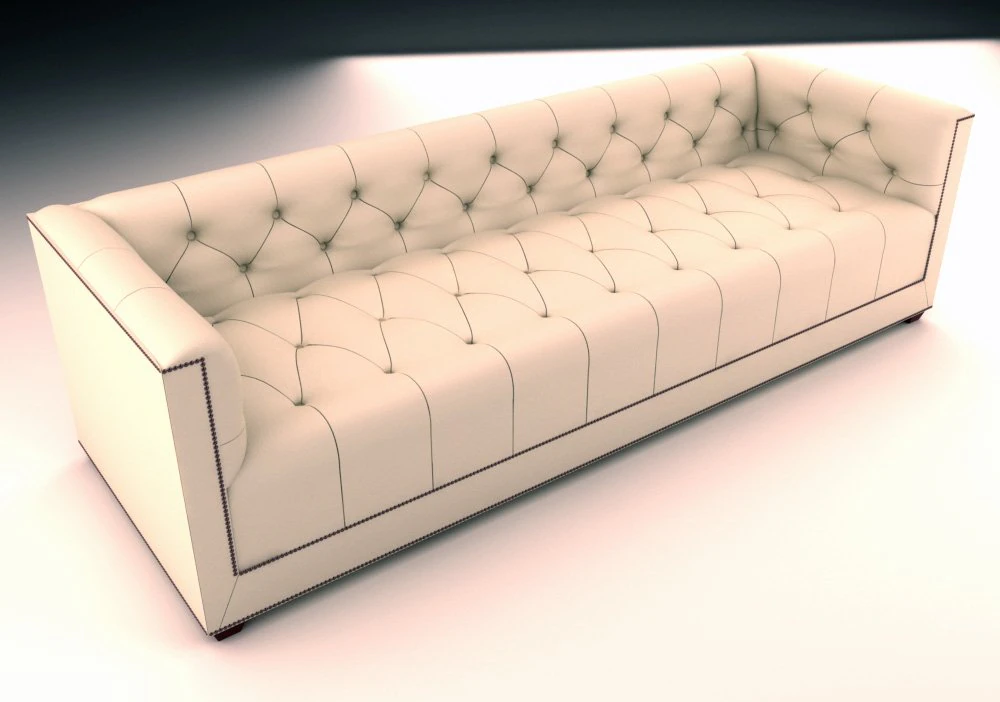 paris sofa 3D Model .c4d .max .obj .3ds .fbx .stl .blend
