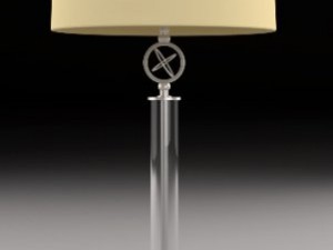 orb table lamp Modello 3D