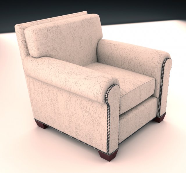 cinema club chair Modello 3D .c4d .max .obj .3ds .fbx .stl .blend 