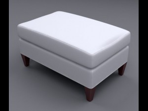 moderne ottoman Modello 3D