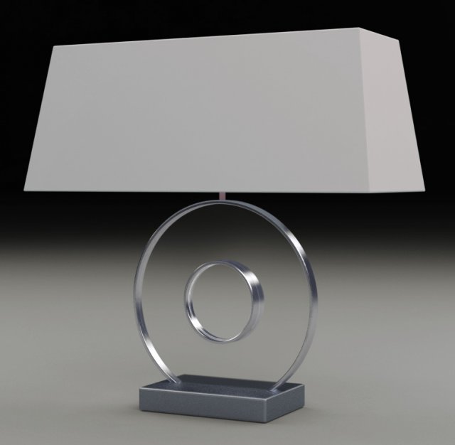 discus table lamp Modèle 3D .c4d .max .obj .3ds .fbx .stl .blend 