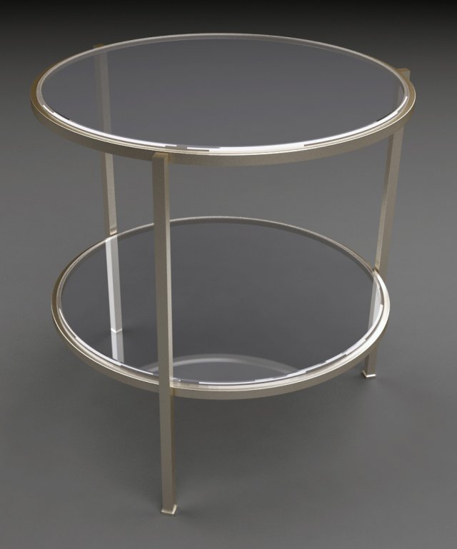 round end table Modello 3D .c4d .max .obj .3ds .fbx .stl .blend 