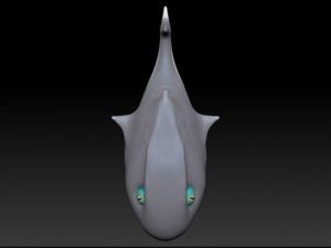 toon shark 3D Model