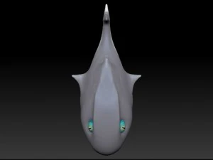 toon shark 3D Model