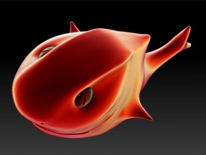 toon shark 3D Model