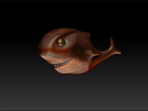 toon shark 3D Model