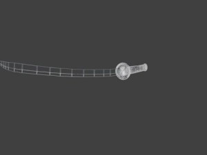 katana lowpoly Modèle 3D