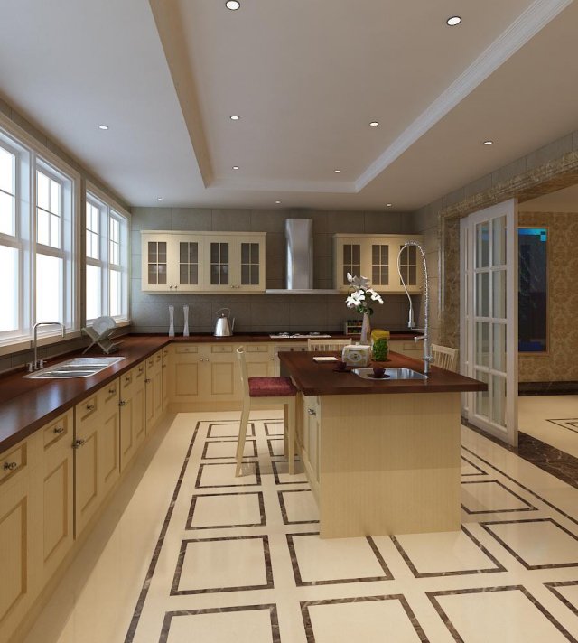 3d home 0014 Modèle 3D .c4d .max .obj .3ds .fbx .stl .blend 