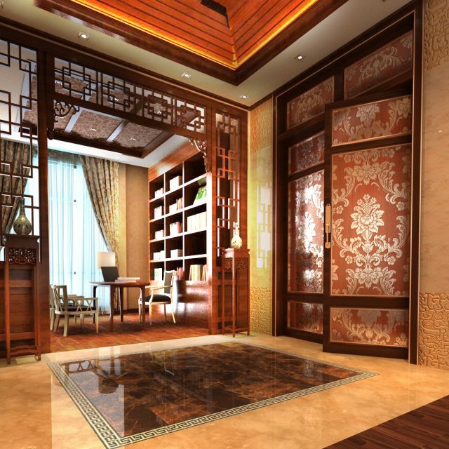 3d home 0015 Modèle 3D .c4d .max .obj .3ds .fbx .stl .blend 