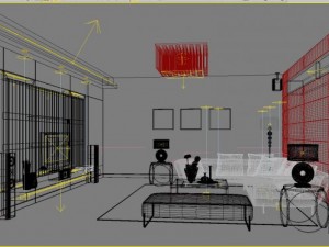 3d home 0018 3D Модель