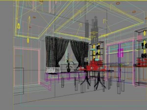 3d home 0349 3D Model