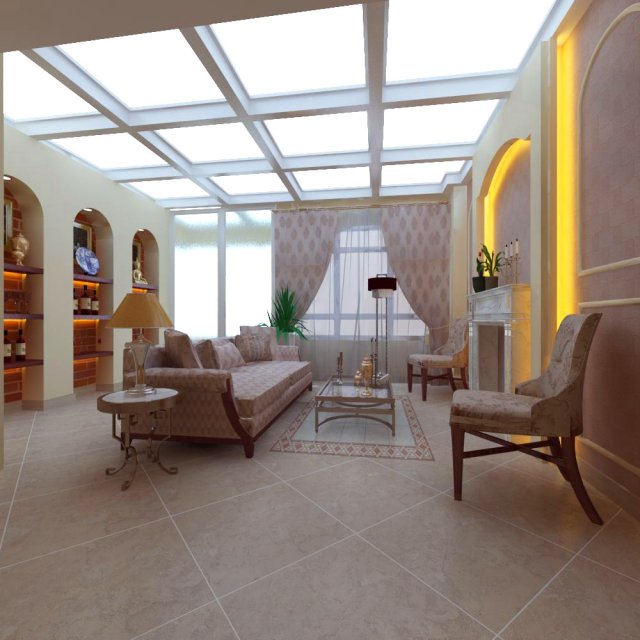 3d home 0089 Model 3D .c4d .max .obj .3ds .fbx .stl .blend