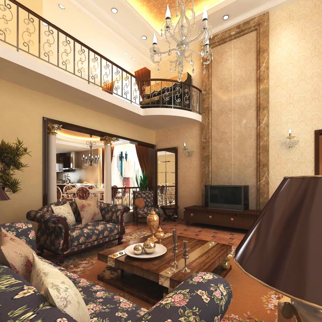 3d home 0100 3D 模型 .c4d .max .obj .3ds .fbx .stl .blend 