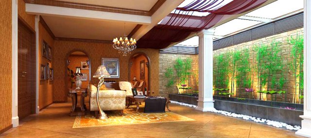 3d home 0031 3D Модель .c4d .max .obj .3ds .fbx .stl .blend 
