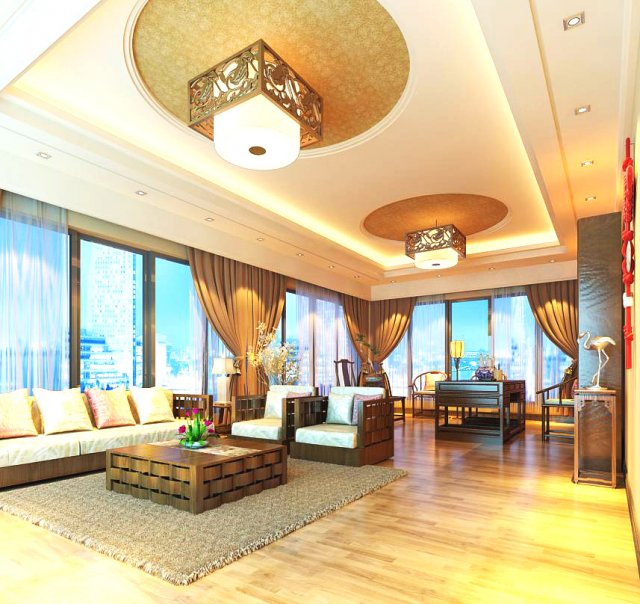 3d home 0043 3D Модель .c4d .max .obj .3ds .fbx .stl .blend 